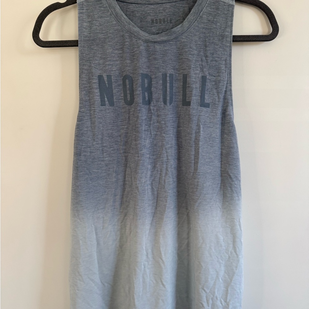 NOBULL heather Blue Ombré Athletic Tank